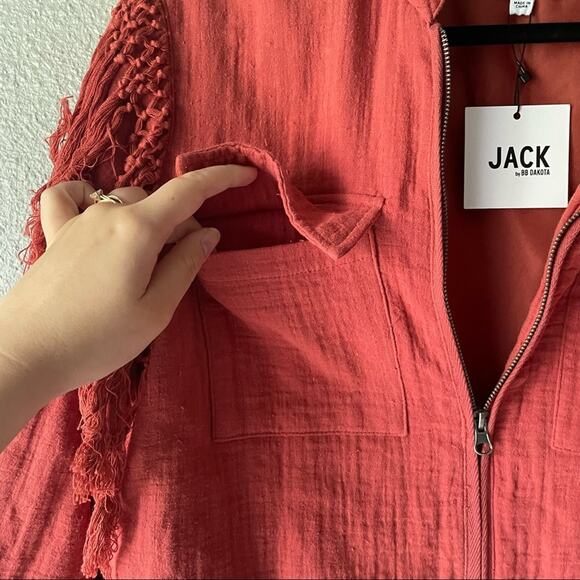 NWT Jack by BB Dakota North West Slub Jacket - Picture 4 of 7